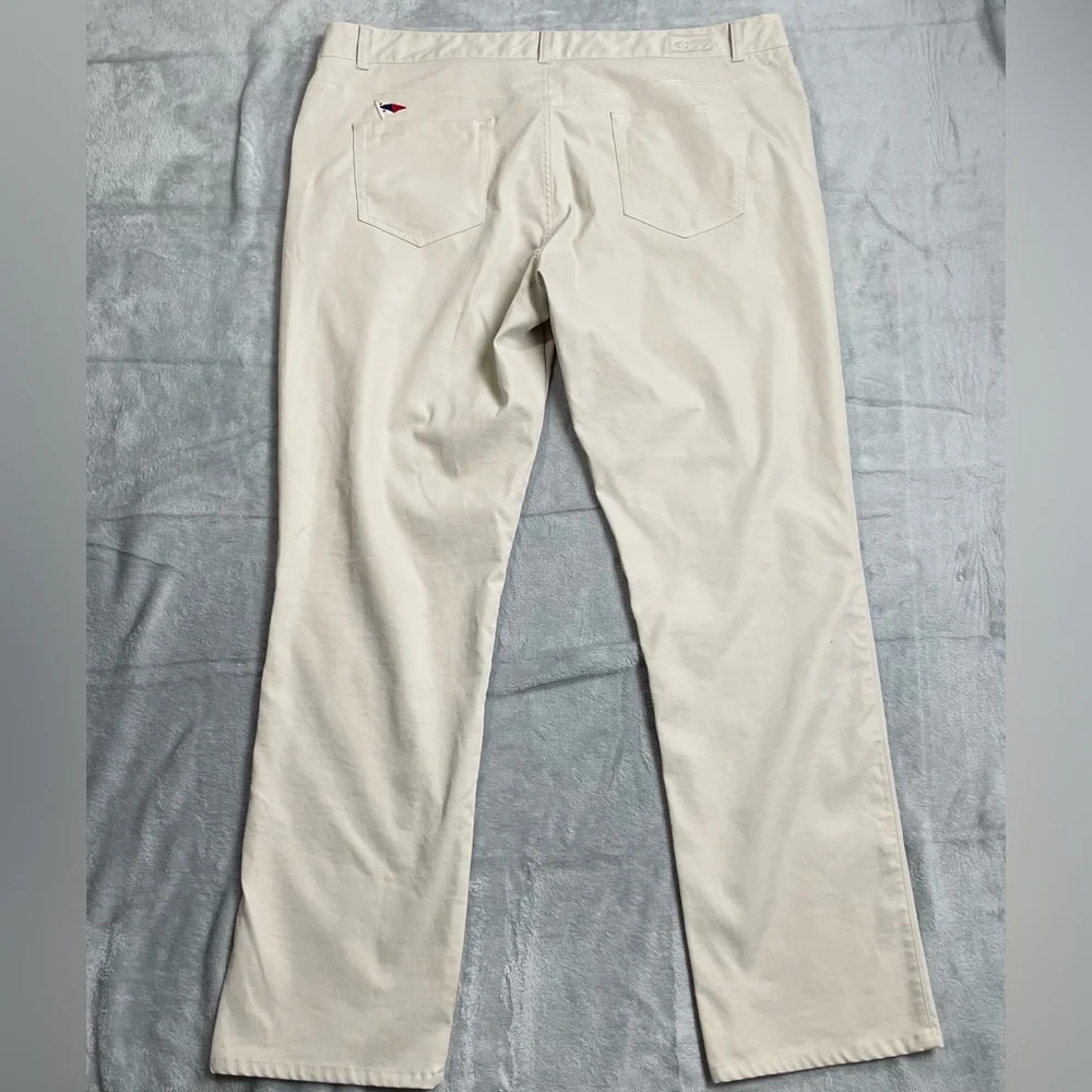 Peter Millar Pants 42x32 Crown Sport EB66 Golf‎ Khaki Chino
